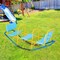 Kids Teeter Totter Outdoor Playground Equipment with Safety Handlebars